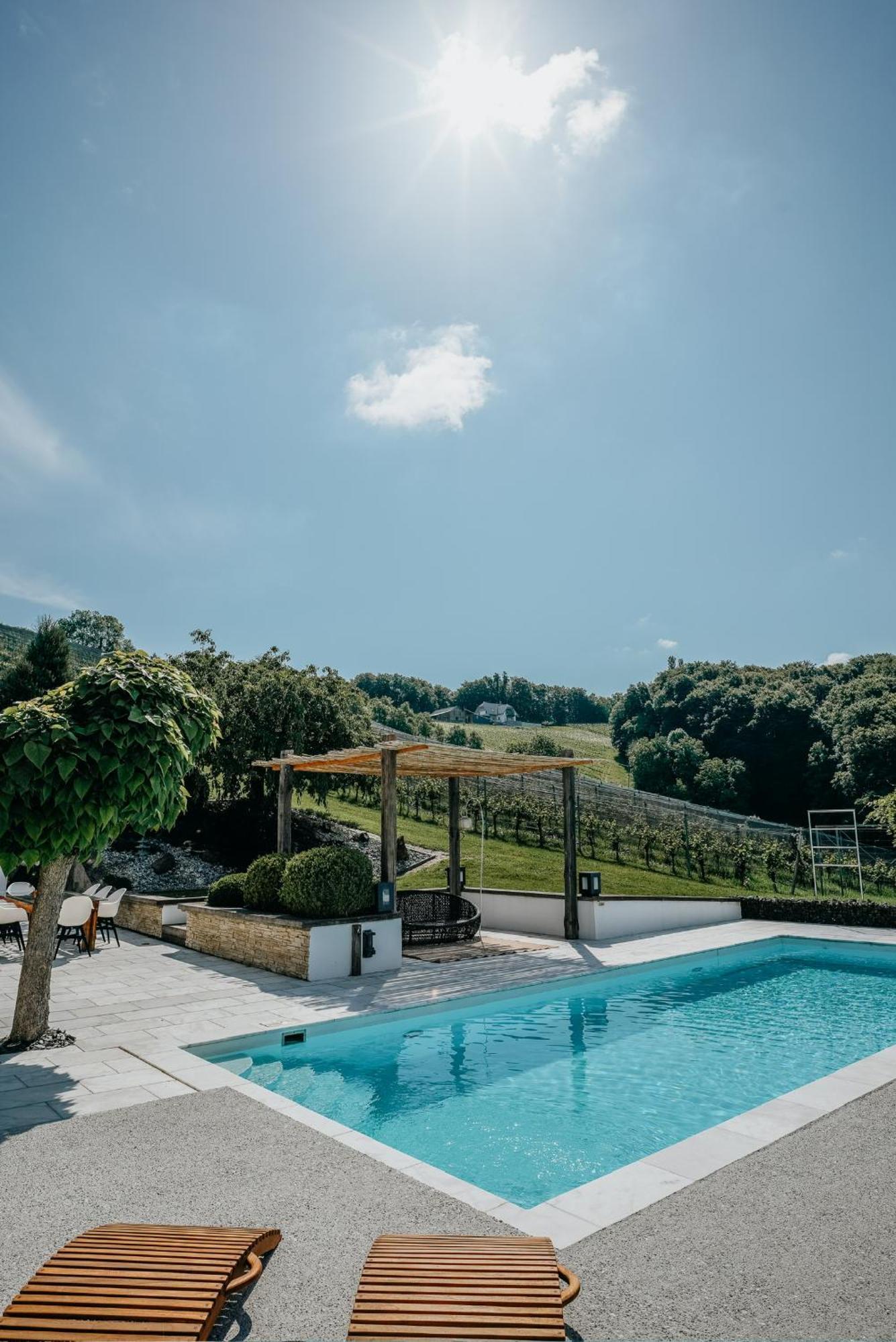 Weingut Holler Chalet Weingarten Spielfeld Ngoại thất bức ảnh